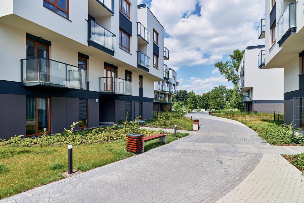 Riverside Apartments Na Grobli By Noclegi Renters Wroclaw Ngoại thất bức ảnh