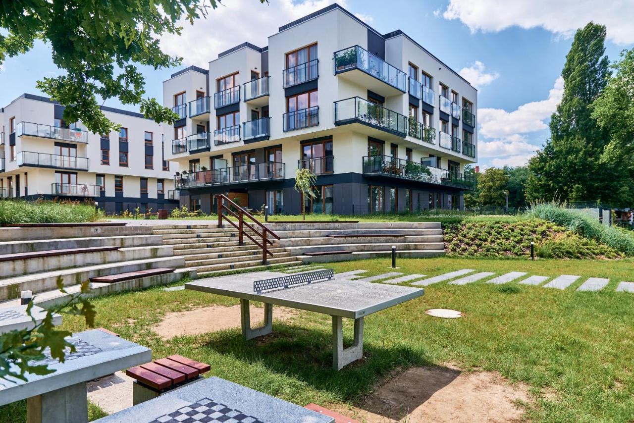 Riverside Apartments Na Grobli By Noclegi Renters Wroclaw Ngoại thất bức ảnh
