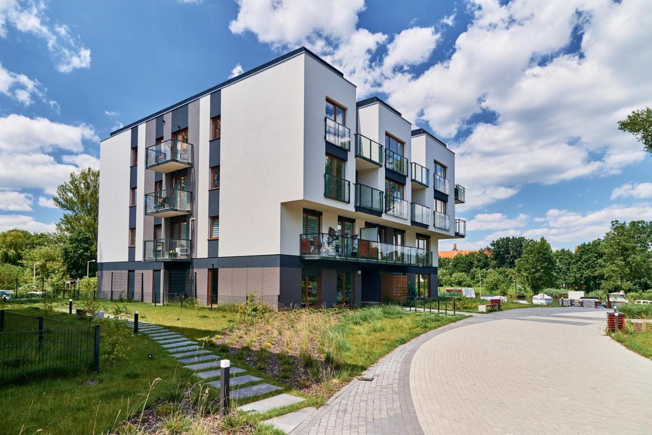 Riverside Apartments Na Grobli By Noclegi Renters Wroclaw Ngoại thất bức ảnh