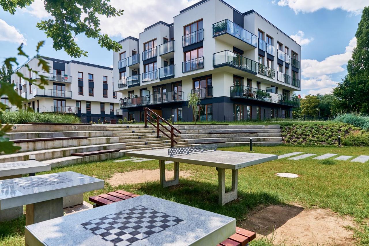 Riverside Apartments Na Grobli By Noclegi Renters Wroclaw Ngoại thất bức ảnh
