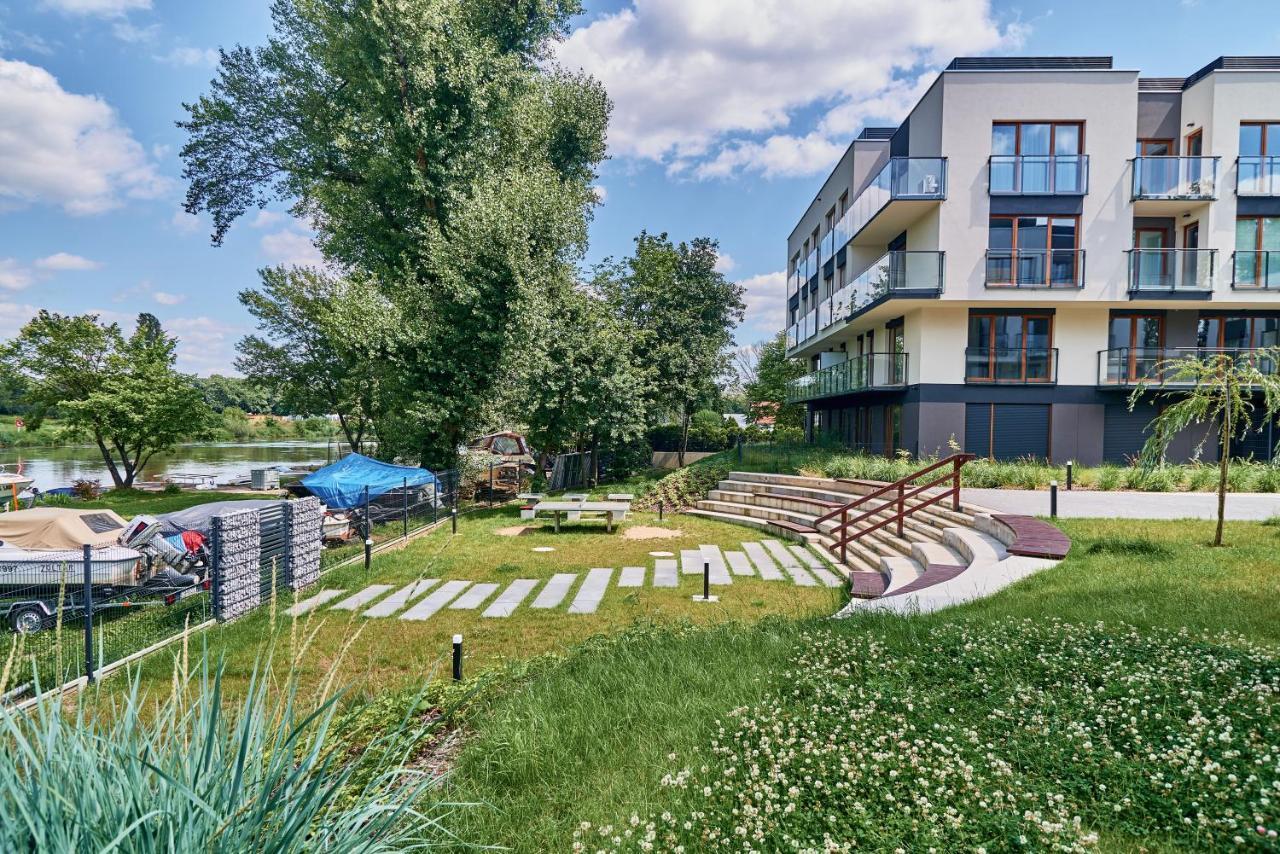 Riverside Apartments Na Grobli By Noclegi Renters Wroclaw Ngoại thất bức ảnh